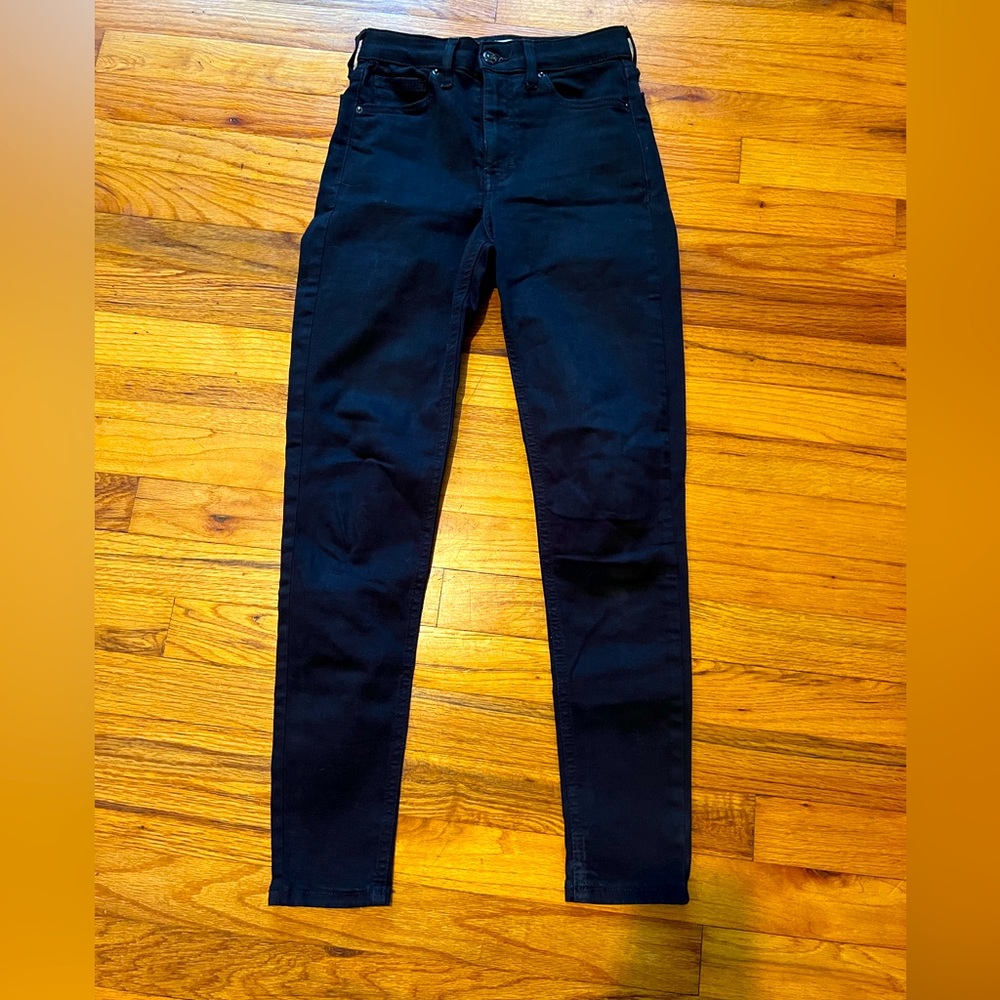 Topshop high-rise Jamie skinnies